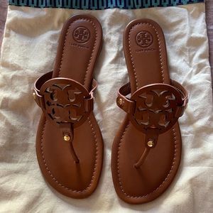 Tory Burch Miller sandals size 8 never been worn